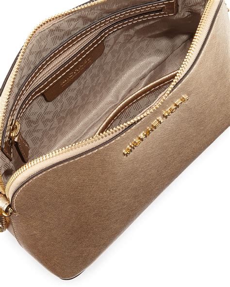 gold michael kors crossbody bag|michael kors crossbody wallet bag.